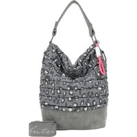 Fritzi aus Preußen Henkeltasche "Leo Bubble Soft Anthra" aus 3D-Bubble Nylon-Material Fritzi aus Preußen Henkeltasche "Leo Bubble Soft Anthra" aus 3D-Bubble Nylon-Material von Fritzi Aus Preußen
