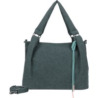 Fritzi aus Preußen Henkeltasche "Sue03 Suede Jacky Soft Dark Anthra" mit abnehmbarer Makramee-Schnur von Fritzi Aus Preußen