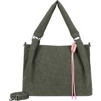 Fritzi aus Preußen Henkeltasche "Sue03 Suede Jacky Soft Dark Anthra" mit abnehmbarer Makramee-Schnur Fritzi aus Preußen Henkeltasche "Sue03 Suede Jacky Soft Dark Anthra" mit abnehmbarer Makramee-Schnur von Fritzi Aus Preußen