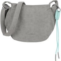 Fritzi aus Preußen Schultertasche "Sue02 Suede Jacky Soft Dark Anthra" mit modischer Kordelschnur Fritzi aus Preußen Schultertasche "Sue02 Suede Jacky Soft Dark Anthra" mit modischer Kordelschnur von Fritzi Aus Preußen