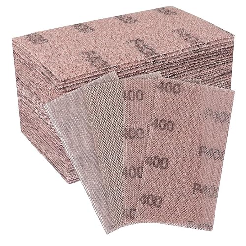Schleifgitter 25 Stk Schleifstreifen geeignet für Handschleifer- staubfreies Schleifen durch optimale Absaugung und geringen Staubandruck 70*125mm/70*198mm Körnung P80-P400 (70mm*125mm, Körnung 400) Schleifgitter 25 Stk Schleifstreifen geeignet für Handschleifer- staubfreies Schleifen durch optimale Absaugung und geringen Staubandruck 70*125mm/70*198mm Körnung P80-P400 (70mm*125mm, Körnung 400) von Frlyee