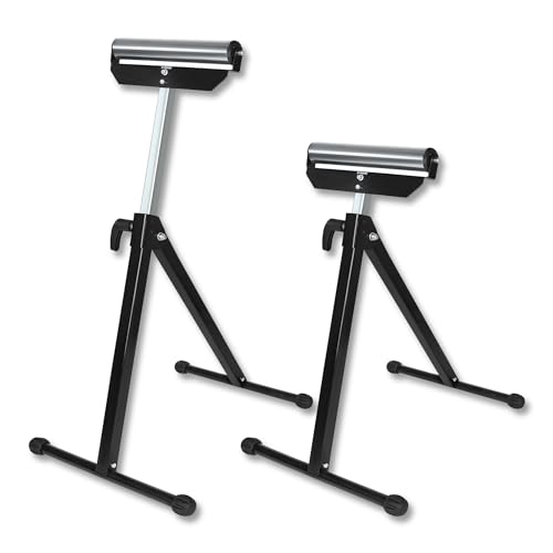 Froadp 2er Set Rollenbock aus Stahl 68-108cm Höhenverstellbar Rollbock mit Antirutschfüßen Klappbar Rollenständer Unterstellbock Werkbänke Erweiterungswerkzeuge Stützbock Tragfähigkeit 60 kg pro Stück Froadp 2er Set Rollenbock aus Stahl 68-108cm Höhenverstellbar Rollbock mit Antirutschfüßen Klappbar Rollenständer Unterstellbock Werkbänke Erweiterungswerkzeuge Stützbock Tragfähigkeit 60 kg pro Stück von Froadp