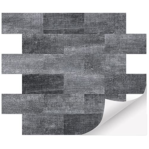 Froadp 30x30cm PVC Fliesenaufkleber Selbstklebende Klebefliesen Set Klebefolie Fliesen Spritzschutz Fliesenoptik Wandschutzfolie Kacheldekor Fliesenfolie für Küche Bad (Prägung Muster D, 10 Stück) Froadp 30x30cm PVC Fliesenaufkleber Selbstklebende Klebefliesen Set Klebefolie Fliesen Spritzschutz Fliesenoptik Wandschutzfolie Kacheldekor Fliesenfolie für Küche Bad (Prägung Muster D, 10 Stück) von Froadp