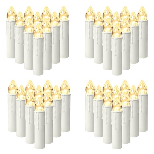 Froadp 40 Stück Dimmbare LED Mini Weihnachtskerzen mit Kabellos Fernbedienung & Batterie Warmweiß Christbaumkerzen mit 12H Timer für Weihnachtsbaum Deko Geburtstagsdeko Froadp 40 Stück Dimmbare LED Mini Weihnachtskerzen mit Kabellos Fernbedienung & Batterie Warmweiß Christbaumkerzen mit 12H Timer für Weihnachtsbaum Deko Geburtstagsdeko von Froadp
