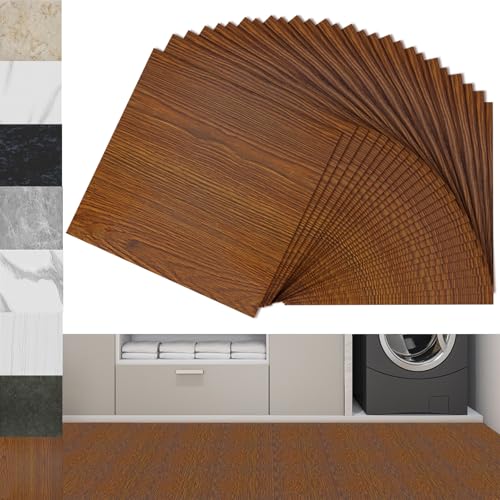 Froadp PVC Bodenbelag Selbstklebende Fliesen 30 x 30 cm Quadrat Fliesenoptik Vinylboden Bodenfliesen für Wohnzimmer Küche Balkon Rutschfest Wasserfest Boden Fliense (Typ 6, 54 Stück - 5,02m²) Froadp PVC Bodenbelag Selbstklebende Fliesen 30 x 30 cm Quadrat Fliesenoptik Vinylboden Bodenfliesen für Wohnzimmer Küche Balkon Rutschfest Wasserfest Boden Fliense (Typ 6, 54 Stück - 5,02m²) von Froadp