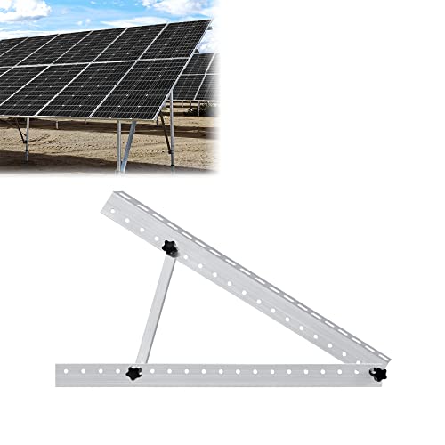 Froadp Solarmodul Halterung 28 Zoll Solarpanel Halterung aus Aluminiumlegierung Befestigung Solarmodul mit Eintsellbarem Neigungswinkel für Solaranlagen auf Wohnmobilen Balkonen Dächern (2 Stück) von Froadp