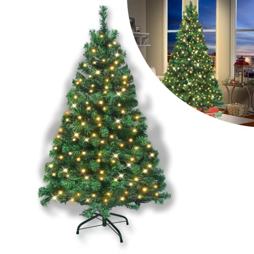 Froadp Weihnachtsbaum Künstlich mit Ständer Tannenbaum Künstlich Simulation Christbaum Künstlicher Weihnachtsbäume für die Innen- und Außendekoration (Grün PVC Tannennadeln mit LED Beleuchtung, 210cm) Froadp Weihnachtsbaum Künstlich mit Ständer Tannenbaum Künstlich Simulation Christbaum Künstlicher Weihnachtsbäume für die Innen- und Außendekoration (Grün PVC Tannennadeln mit LED Beleuchtung, 210cm) von Froadp