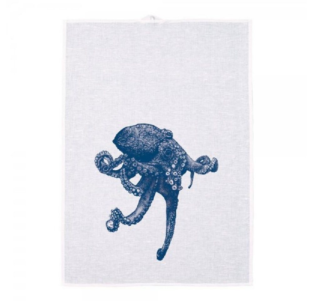 Frohstoff Geschirrtuch Geschirrtuch Oktopus Blau Frohstoff Geschirrtuch Geschirrtuch Oktopus Blau von Frohstoff