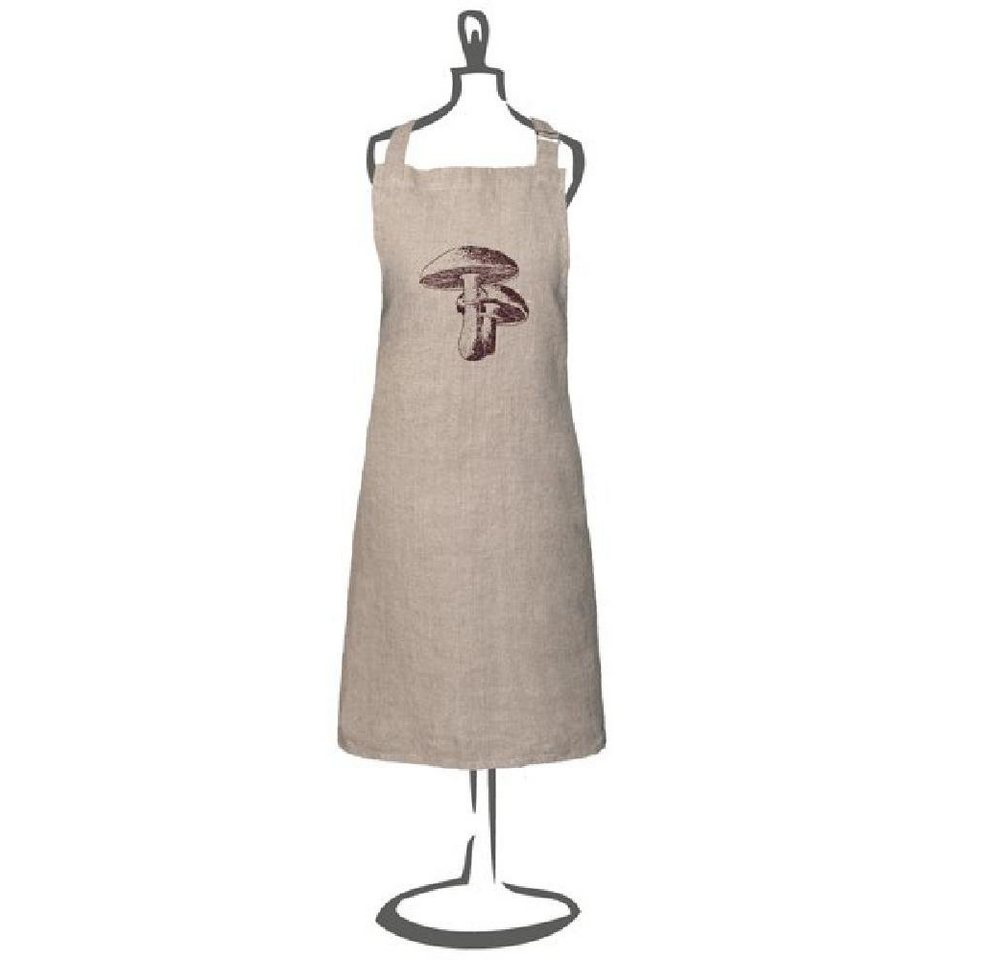 Frohstoff Kochschürze Schürze Steinpilz Braungrau Frohstoff Kochschürze Schürze Steinpilz Braungrau von Frohstoff