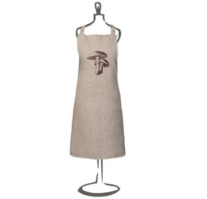 Frohstoff Kochschürze Schürze Steinpilz Braungrau Frohstoff Kochschürze Schürze Steinpilz Braungrau von Frohstoff