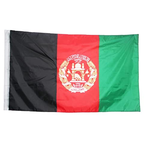 Froiny 1 Stück Afghanistan Flagge 90 * 150cm Hanging Country Flag Office/Aktivität // Festival/Dekoration Nationalflagge von Froiny