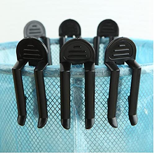 Froiny 10pcs Trash Can Clamp Plastikmüllsack Clip Abfalleimer-Beutel-Halter Müll Clip von Froiny