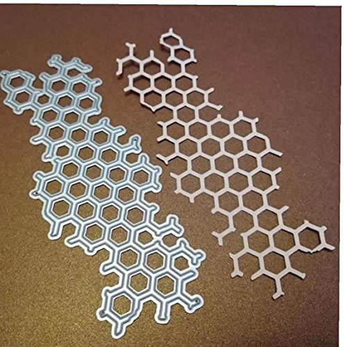 Froiny Honeycomb Metallzerspanung Die Schablone Scrapbooking Fotoalbum-Karten-Papier Präge Craft DIY von Froiny