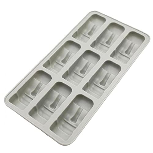 Froiny Osterinsel Moai Statuen aus Stein-EIS-Behälter-Würfel DIY Mold Sommer Mini-Silikon-Kuchen-Form von Froiny