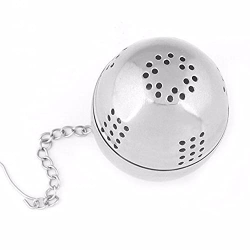 Wiederverwendbarer Edelstahl-tee-infuser-kugel-feiner Mesh-teesieb Kettendeckel Tee-kaffeefilter Für Lose Tealeaf von Froiny