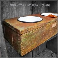 Futterbar/Futterstation Hundebar /Hundenapf /Katzennapf von FrolleinPolly