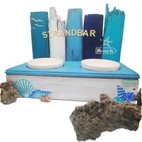 Futterbar/Futterstation Hundebar 100% Recyceltes Altholz von FrolleinPolly