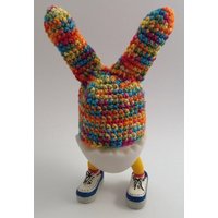 Eierwärmer Hase Roger Ostern Kunterbunt Amigurumi Eierwärmer Hase Roger Ostern Kunterbunt Amigurumi von FrolleinWolle