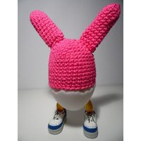 Eierwärmer Hase Roger Ostern Pink Amigurumi Eierwärmer Hase Roger Ostern Pink Amigurumi von FrolleinWolle