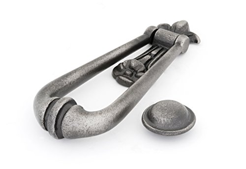 From the Anvil 33610 Türknauf, Tropfenform, Antik-Zinnoptik, Pewter, 21.0 L x 5.8 H x 13.0 W (Zentimeter) von From the Anvil