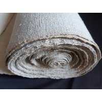 Großer Grober Leinen Ballen Sackleinen Über 7M Großer Grober Leinen Ballen Sackleinen Über 7M von FromAuntiesTreasures