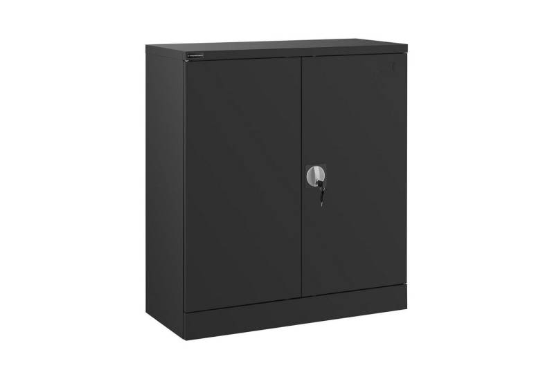 Fromm&Starck Aktenschrank Metallschrank 102 cm Mehrzweckschrank anthrazit Büroschrank Stahl von Fromm&Starck