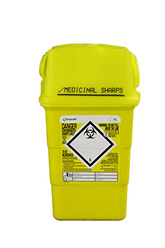 Frontier 41602430 Medical Sharps Entsorgungseimer/-box, 1 l von Frontier