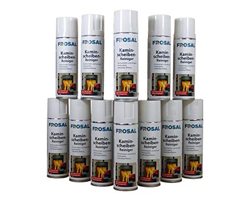 Frosal Kaminscheiben-Reiniger Schaum Spray (12 er Set) von Frosal