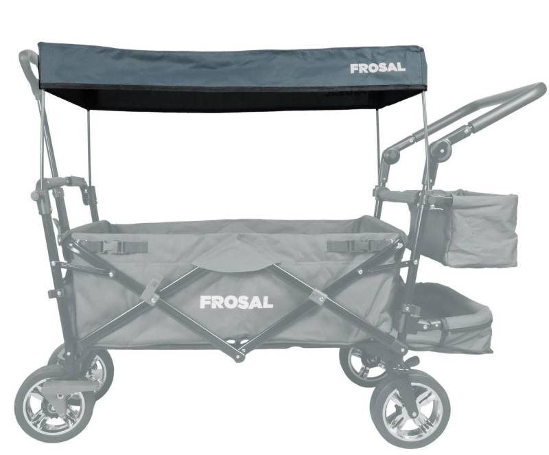 Frosal Sonnenschutz Sonnenverdeck FROSAL Bollerwagen Leo Sonnendach von Frosal