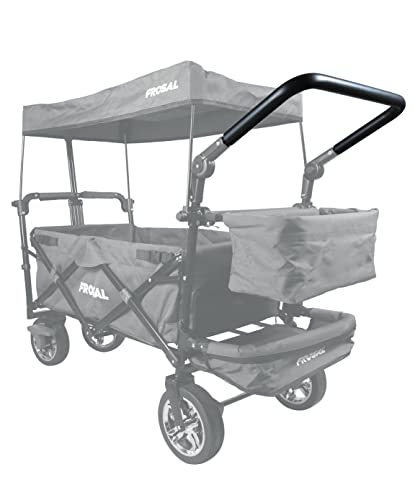 Schiebegriff schwarz Griff Bollerwagen FROSAL Leo Handgriff FROSAL Loki von Frosal