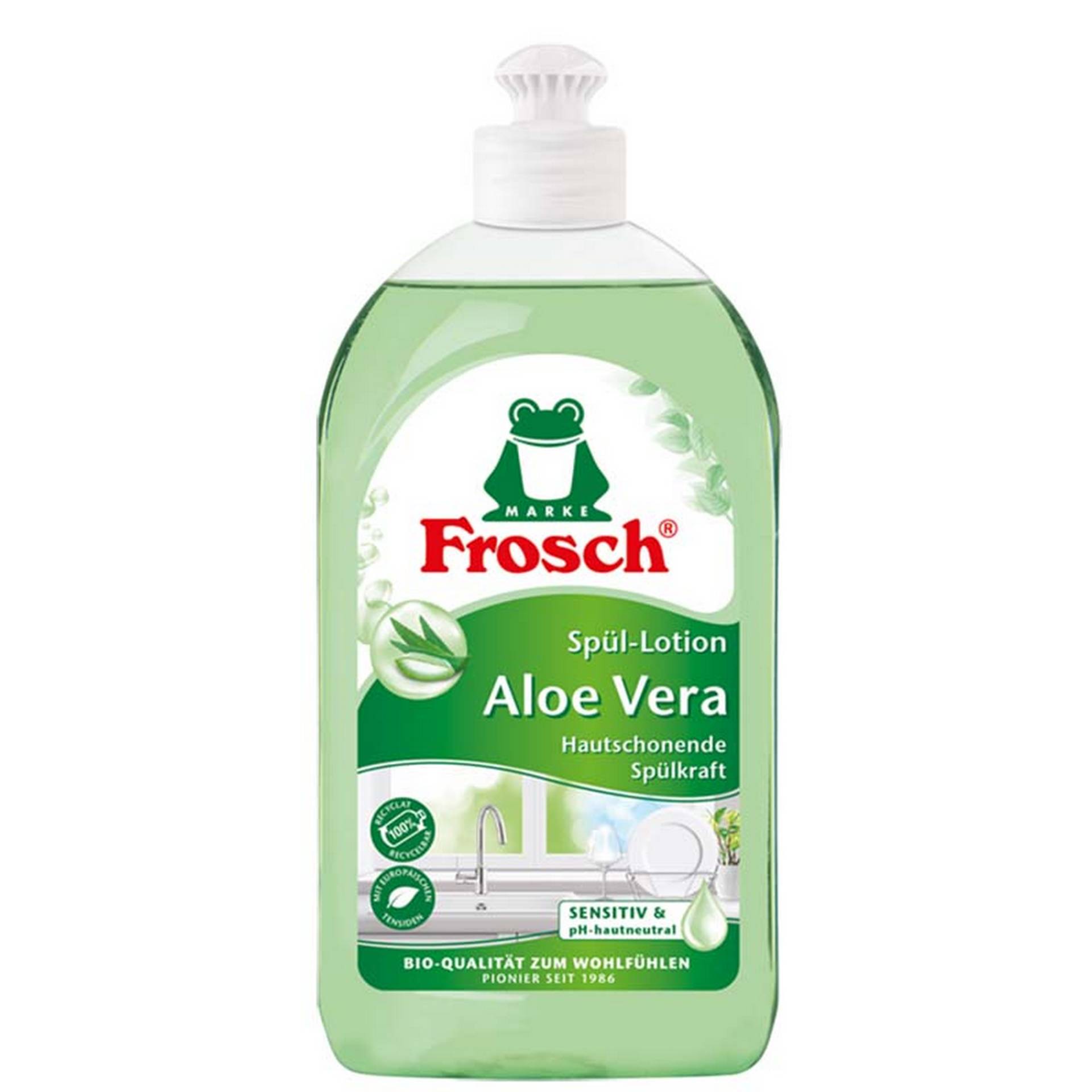 Frosch Spülmittel-Lotion Aloe Vera 500 ml Frosch Spülmittel-Lotion Aloe Vera 500 ml von Frosch