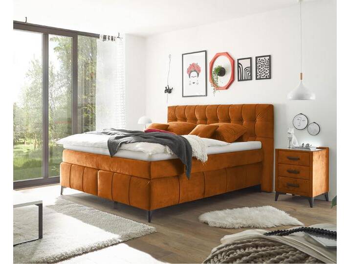 Oregon Boxspringbett Farbe und Größe wählbar von Froschkönig24