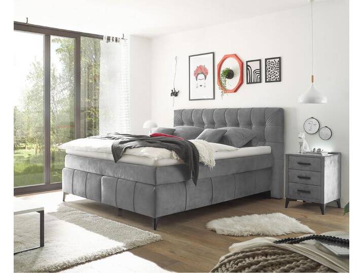 Oregon Boxspringbett Farbe und Größe wählbar von Froschkönig24