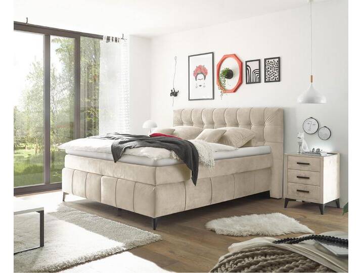 Oregon Boxspringbett Farbe und Größe wählbar von Froschkönig24