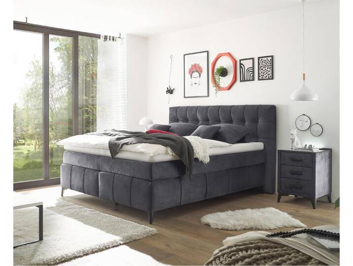 Oregon Boxspringbett Farbe und Größe wählbar von Froschkönig24