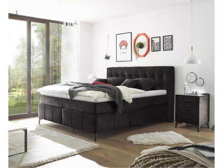 Oregon Boxspringbett Farbe und Größe wählbar von Froschkönig24