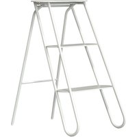 Frost - Bukto Tritthocker klappbar, H 70 cm, weiß Frost - Bukto Tritthocker klappbar, H 70 cm, weiß von FROST