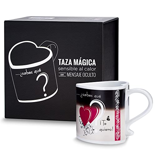 Froster Magische Becher Deluxe, Spanisch Text gedruckt Te quiero, Thermoeffekt Tasse, Farbwechsel Tasse, Geschenk für Sie Ihn von Froster