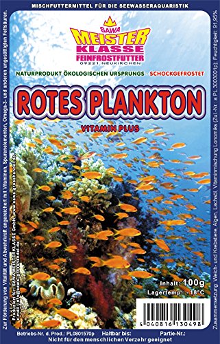 Fischfutter Frostfutter Plankton Rot 10x100g = 1kg = 1Pack Fischfutter Frostfutter Plankton Rot 10x100g = 1kg = 1Pack von Frostfutter