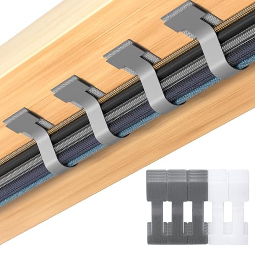 FrostyFlair Kabelkanal, 50 Stück Wiederverwendbare Nylon Kabelmanagement, Kabelhalter Selbstklebend, Cable Management, Kabel Organizer, Kabelkanal Schreibtisch FrostyFlair Kabelkanal, 50 Stück Wiederverwendbare Nylon Kabelmanagement, Kabelhalter Selbstklebend, Cable Management, Kabel Organizer, Kabelkanal Schreibtisch von FrostyFlair