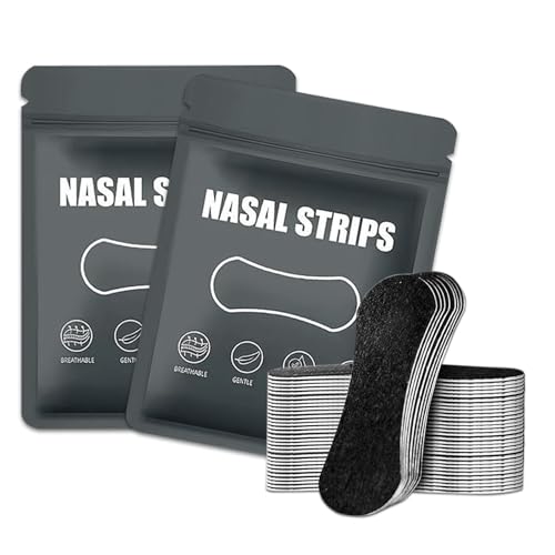 FrostyFlair Nasenpflaster, 60 Stück Anti-Schnarch Nasal Strips, Bequem und Atmungsaktiv, Schmerzlose Entfernung, Nasenstrips Besser Atmen FrostyFlair Nasenpflaster, 60 Stück Anti-Schnarch Nasal Strips, Bequem und Atmungsaktiv, Schmerzlose Entfernung, Nasenstrips Besser Atmen von FrostyFlair