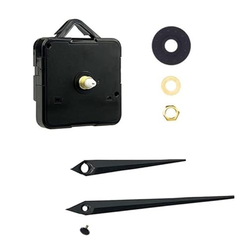 Quarzuhr-Zubehör Quarz-Wanduhr DIY Uhrwerk Mechanismus Ersatzteile Uhr Motor Uhrwerk Kit 13 mm Schaft Quarzuhr Motor DIY Uhr Uhrwerk Mechanismus Ersatz-Kit (keine von Frotox