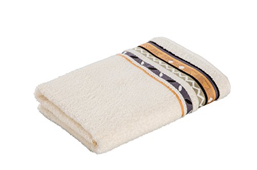 frottana Country Duschtuch 67 x 140 cm aus 100% Baumwolle, ivory frottana Country Duschtuch 67 x 140 cm aus 100% Baumwolle, ivory von Frottana
