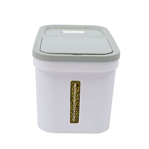 10 kg Reispender Mehl Vorratsbehälter Lebensmittel Insektensicher Reisbehälter Groß Mit Deckel Aufbewahrungsbox Küche Luftdichter Reiseimer Deckel Lebensmittelechtes Material Hitzebeständig 10 kg Reispender Mehl Vorratsbehälter Lebensmittel Insektensicher Reisbehälter Groß Mit Deckel Aufbewahrungsbox Küche Luftdichter Reiseimer Deckel Lebensmittelechtes Material Hitzebeständig von Froulaland