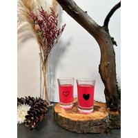 Schnapsgläser 4Cl | Herz Mit Motiv von FrstyStudio