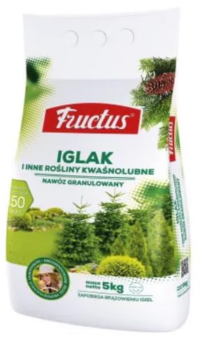 Koniferendünger Tannendünger Thuja Lebensbaum Zypressen Dünger NPK Universal 5kg von Fructus