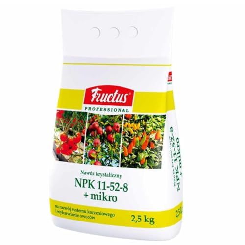 Universaldünger Volldünger Gartendünger Gemüsedünger Blattdünger NPK 2,5kg von Fructus