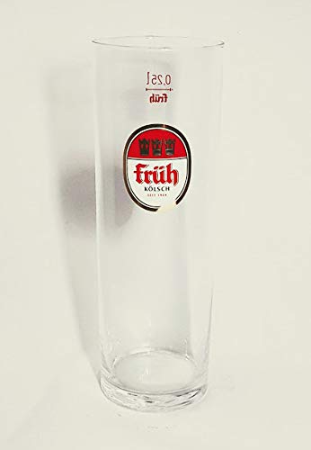 Früh Kölsch Glas 0,25l / Gläser/Bierglas/Bier/Gastro / 1 Stück von Früh Kölsch