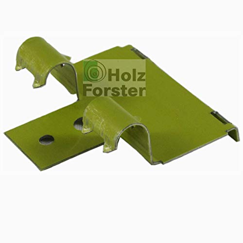 Früh Leistenklip 7/15 für Deckenleisten mit gerader Fräsung, 50 Stück, Grün, Kunststoff Früh Leistenklip 7/15 für Deckenleisten mit gerader Fräsung, 50 Stück, Grün, Kunststoff von Früh