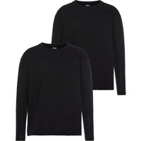 Fruit of the Loom Langarmshirt Packung, 2 Stk. tlg. aus reiner Baumwolle, 2-er Pack Fruit of the Loom Langarmshirt Packung, 2 Stk. tlg. aus reiner Baumwolle, 2-er Pack von Fruit Of The Loom